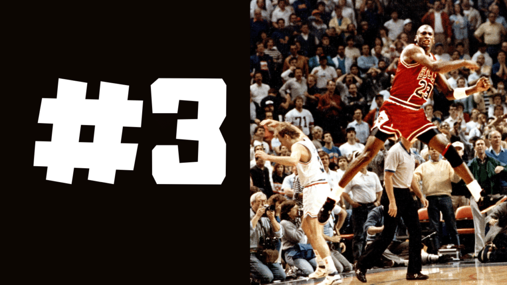 The Shot Michael Jordan hit VS the Cavs Playoffs finals conference Bulls winning it game winner Michael Jordan's Top 5 Greatest Games EVER!