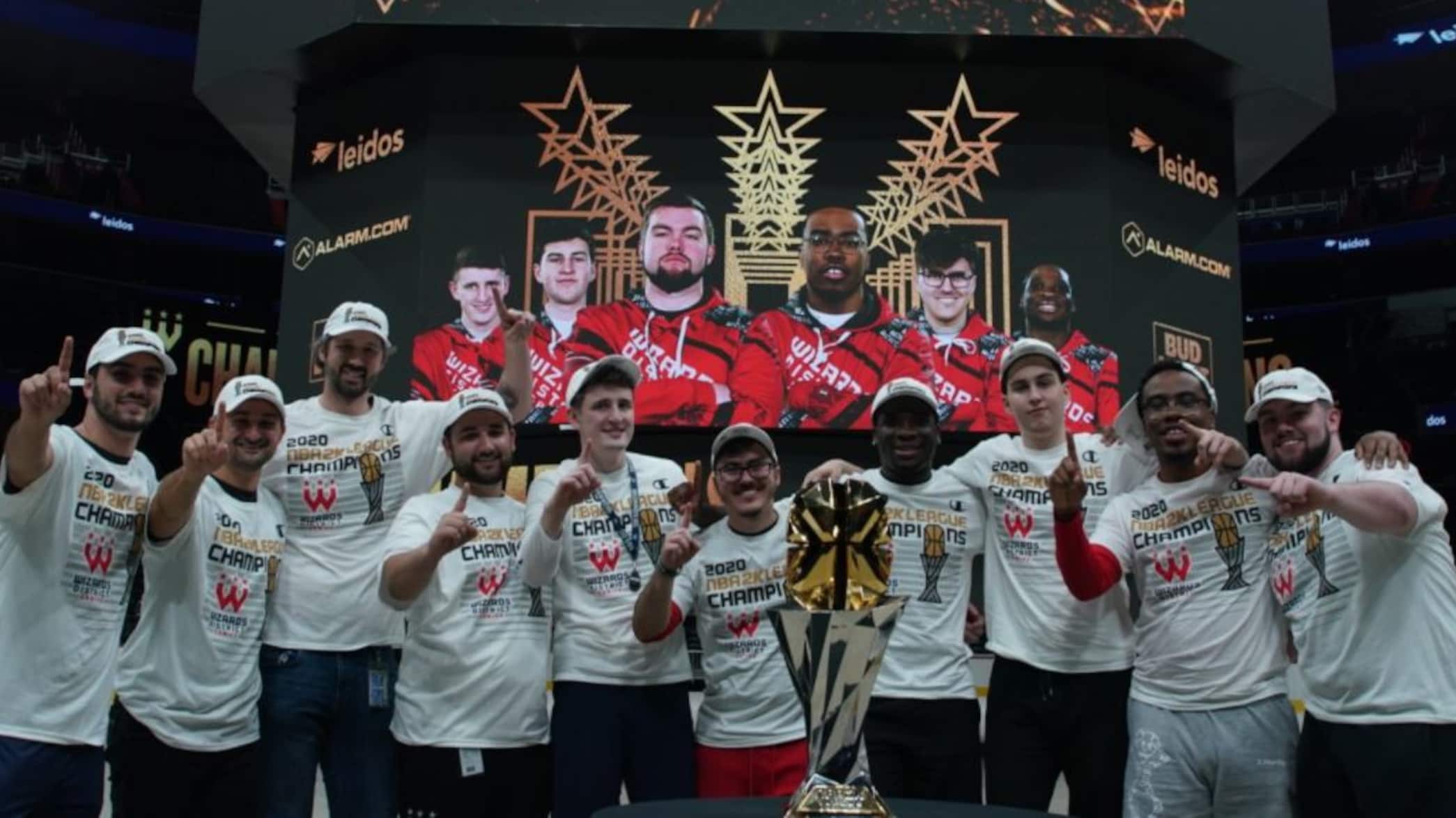 Wizards District Gaming crowned Champs of NBA 2K League!