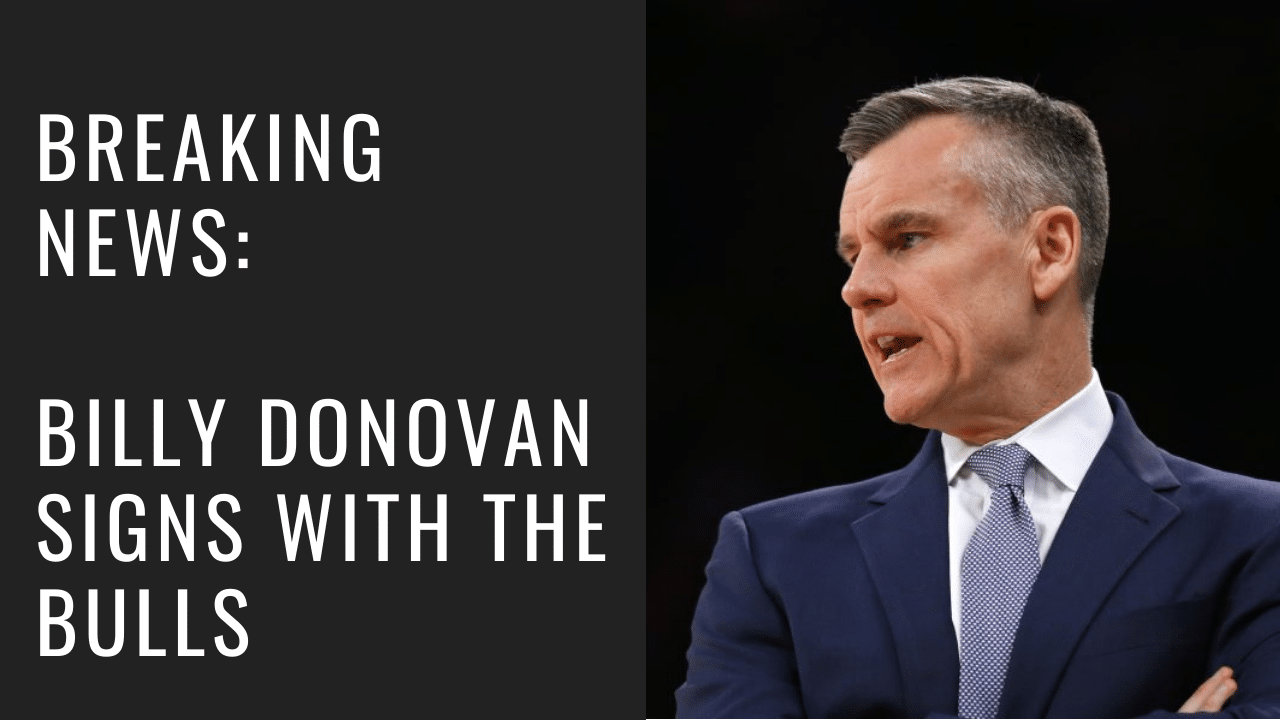 The Bulls have hired Billy Donovan as their next HC!