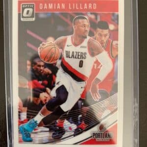 Damian Lillard Donruss Optic Card