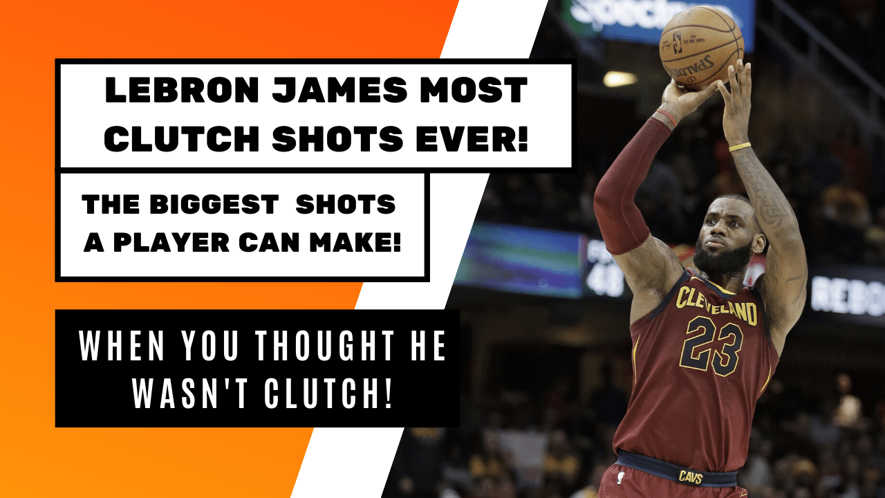 LeBron James Most Clutch Shots EVER!