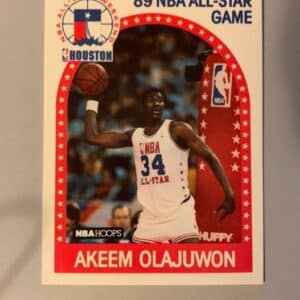 NBA 1989 Akeem Olajuwon Card