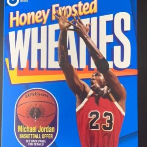 Michael Jordan Honey Frosted Wheatie Box