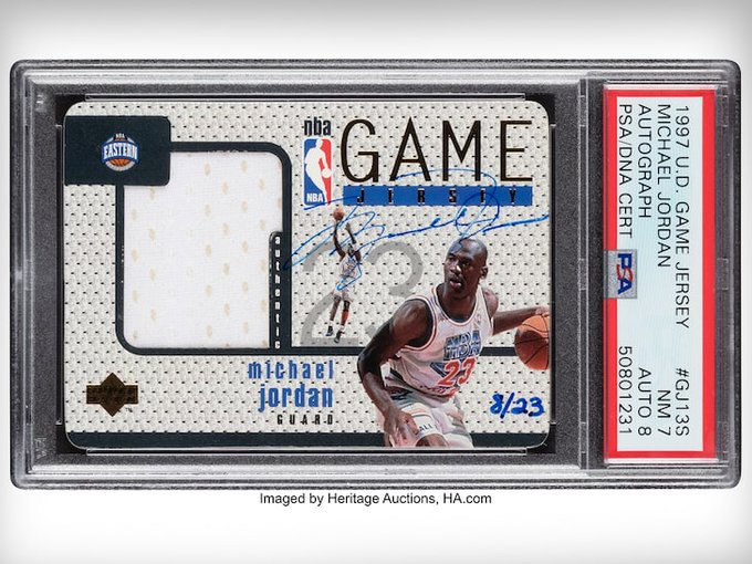 This SIGNED Jordan Card is EXPLODING for HUGE money!