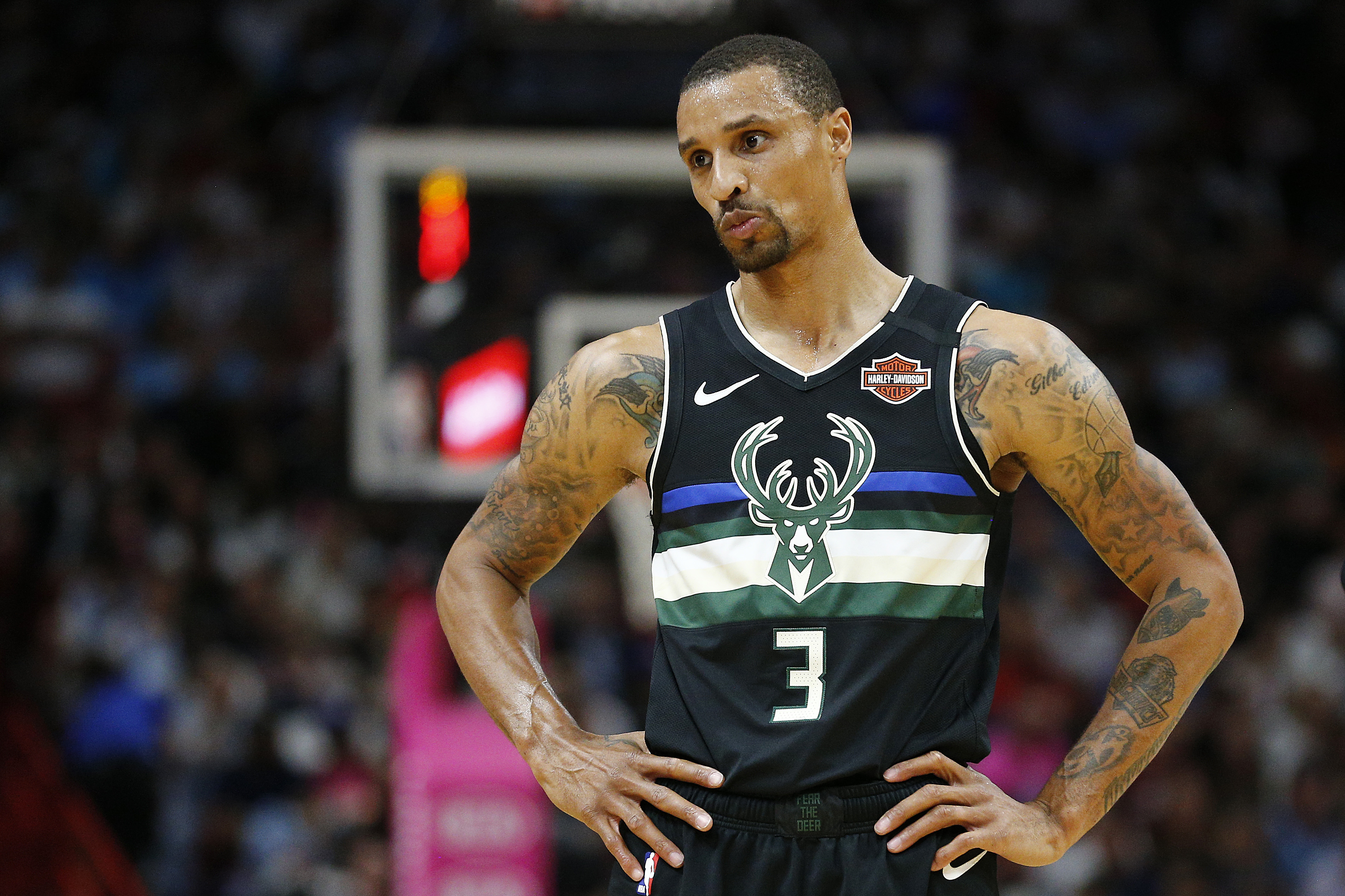 A costly injury for George Hill!