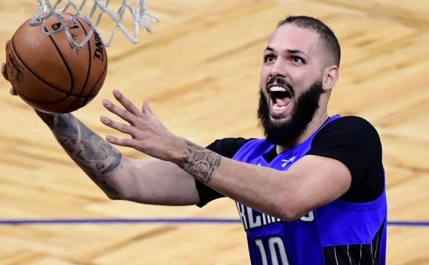 Evan Fournier is being STOPPED from debuting with the Celtics!