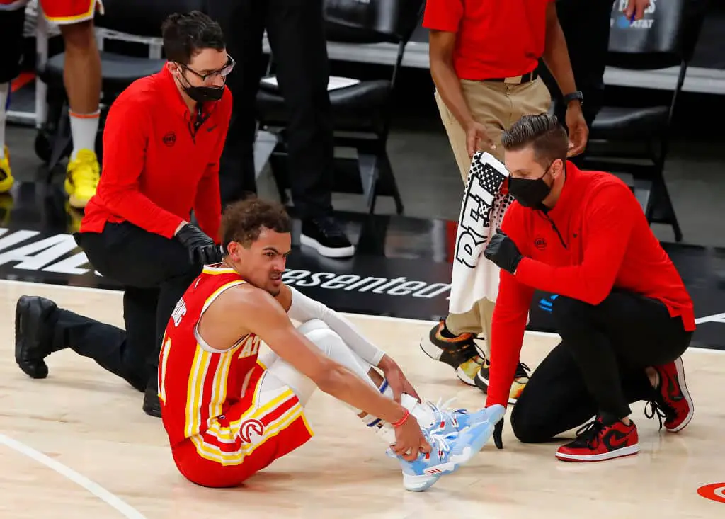 Trae Young is questionable for Game 4!