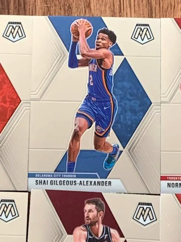NBA Mosaic 19 Card Lot
