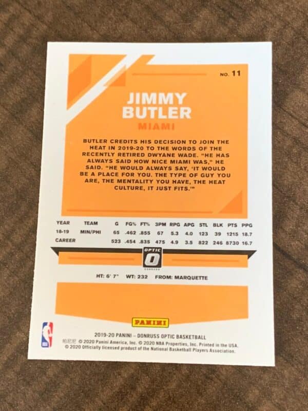Jimmy Butler Card