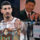 Enes Kanter sticking up for the voiceless by attacking CCP Nike!