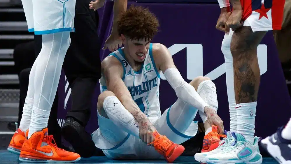 LaMelo Ball out 1-2 weeks due to ankle injury