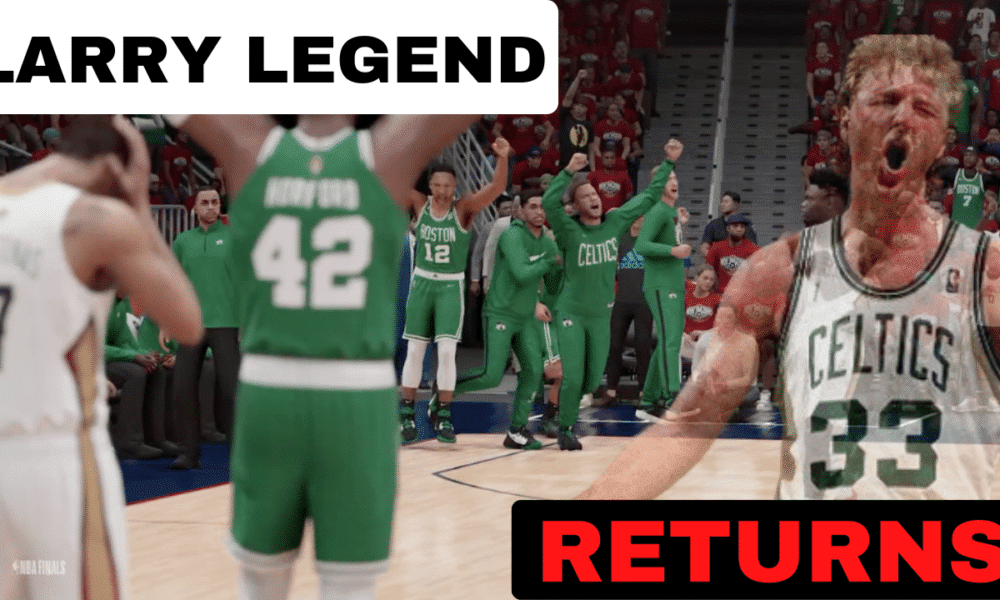 BREAKING: Larry Bird has been ADDED to the Boston Celtic's 22-23 team