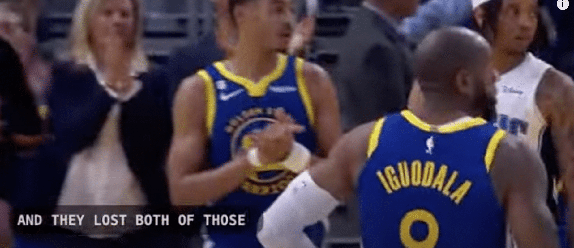 WARRIOR NEWS: Andre Iguodala checks in for the first time this season