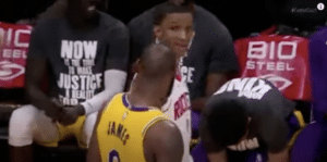 “You feel old, don’t you?” – Jabari Smith Jr. to LeBron James ? 