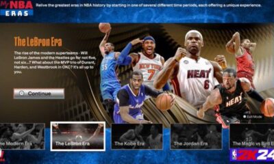 NBA2K24 Introduces The LeBron Era