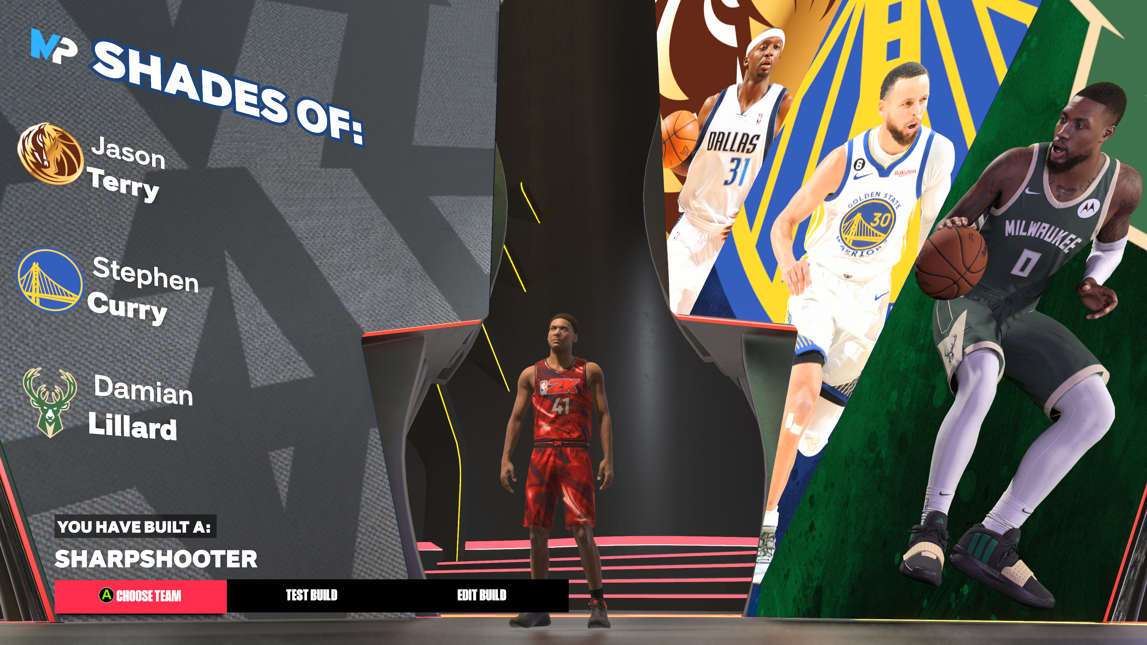 Stephen Curry / Damian Lillard Build NBA2K24