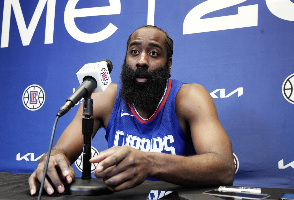 James Harden Expected To Be In Starting Lineup For Clippers Debut