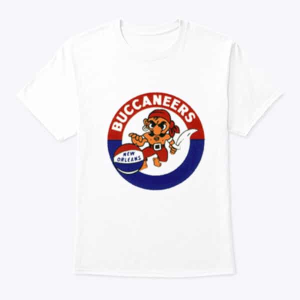 Defunct ABA New Orleans Buccaneers Shirt