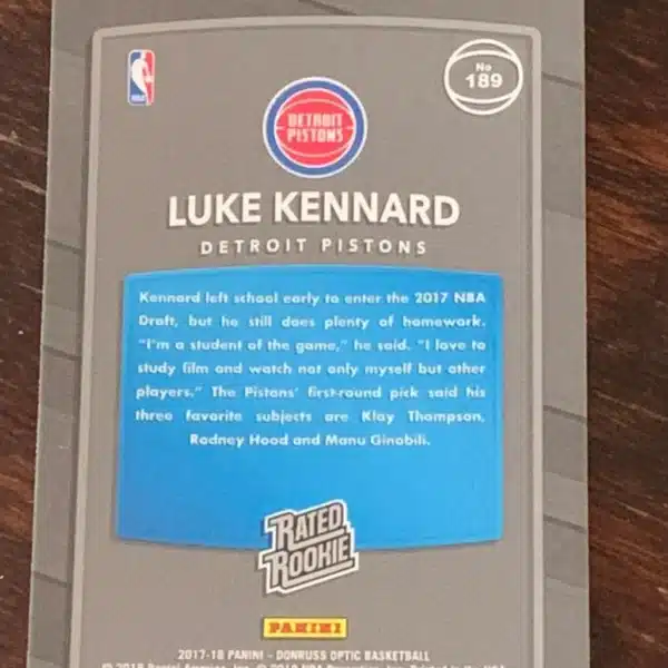 Rated Rookie Luke Kennard