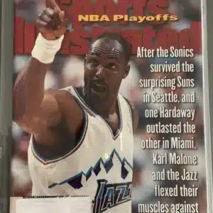 Sports Illustrated NBA Playoffs Karl Malone Magazine