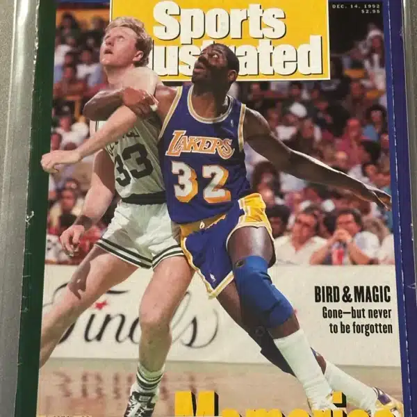 Larry Bird / Magic Johnson Sports Illustrated Magazine