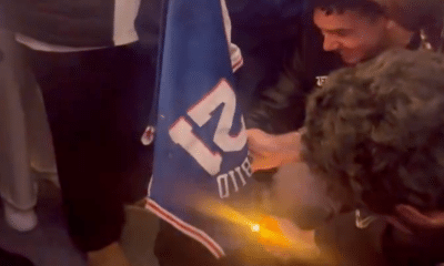 Knicks Fans Caught Burning Joel Embiid's Jersey After Game 1