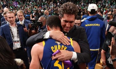 Bob Myers Cried To Stephen Curry After Leaving Warriors