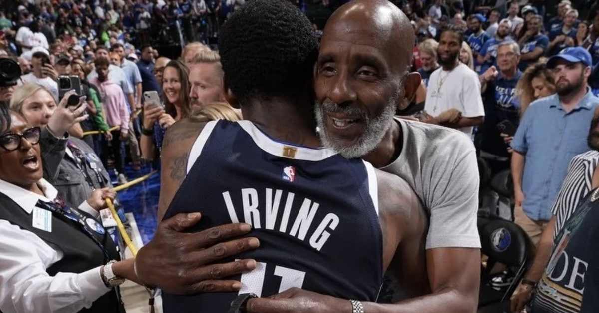 Kyrie Irving Signs His Father To Signature Sneaker Deal