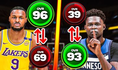 NBA 2K25, BUT Everyone's Overall Is Reversed