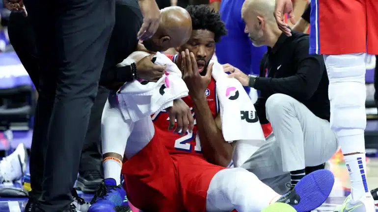 Joel Embiid Suffers Sinus Fracture; Out At Least A Week