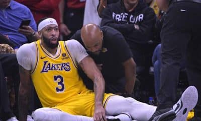 Anthony Davis Suffers Ankle Sprain On Christmas Day